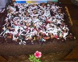 Foto langkah ke 8 dari resep Bolu Pisang Coklat.