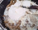 A picture of step 3 of Singhara flour Salam Pak.