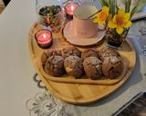 صورة لخطوة 1 من وصفة 🌺حلوة ساهلة وبنة خيال🌺 ☕😋