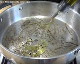 A picture of step 2 of Wild mushroom risotto.