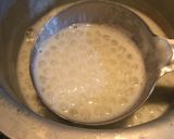 A picture of step 2 of Sabudana Kheer / Payesh.