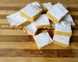 Foto langkah ke 4 dari resep Lemon Bars gampang, enak, bikin nagih.