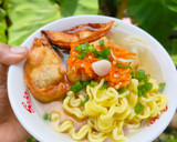 Foto langkah ke 8 dari resep Bakso Ojek Komplit.