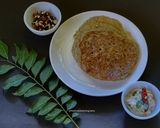 A picture of step 5 of Moong Sprouts Dosa with Coconut Chutney.