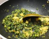 A picture of step 10 of Aloo Methi Sabzi(Curry).