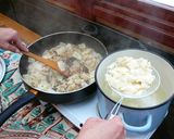 Káposztás tészta recept fázis 2 fotója