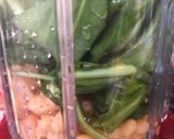 A picture of step 1 of White bean and wild garlic dip - vegan.