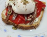 Foto del paso 4 de la receta: Tosta de anchoas con huevo poché