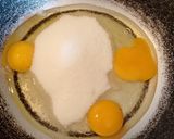 A picture of step 1 of Maraschino Hazelnut Pastry Cream.