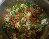 A picture of step 7 of Dum Biryani.