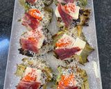 Foto del paso 5 de la receta Alcachofas con Brie, Sobrasada, Jamón Ibérico y Parmesano