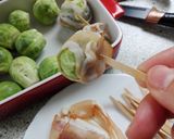 Foto del paso 2 de la receta: Fondue con coles de Bruselas