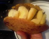 Foto del paso 8 de la receta: Arepa rellena de "carne bbq" y queso...🍘🧀🍘🧀😜😛😝
