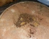 A picture of step 2 of Methi malai matar.