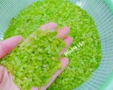 Hình bước làm 1 của món Cốm dẹp trộn dừa