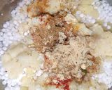 A picture of step 2 of Sabudana Vada / Sago Patties.