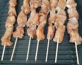Foto langkah ke 5 dari resep Sate Ayam Bumbu Kacang Simple.