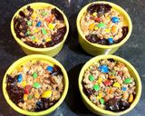 Une image de l'étape 8 de Crumble M&MS banane chocolat.