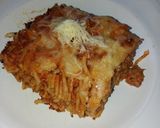 Sült bolognai spagetti gyorsan recept fázis 6 fotója