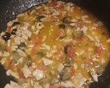 A picture of step 4 of Linguine with fresh tuna steak.