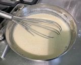 Une image de l'étape 11 de Flan de panais et courgettes à la crème et persil.