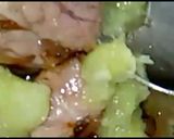 A picture of step 3 of Beef karhai.