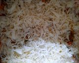 A picture of step 11 of Veg Dum biryani.