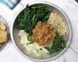 Foto langkah ke 3 dari resep Urap Sayuran.