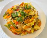 Foto langkah ke 6 dari resep Sayur tumis daging giling.