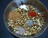 A picture of step 2 of Sprouts chana basket chat.