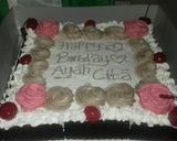 Foto langkah ke 10 dari resep Kue Tart simple,Base cake brownies.