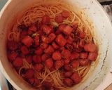 Foto del paso 3 de la receta: Espagueti con salchichas