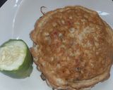 A picture of step 4 of Meen's Egg Burrito.