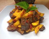 Foto langkah ke 10 dari resep Dendeng sapi+kentang sambalado mudah, praktis,nikmat....