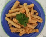 Foto langkah ke 5 dari resep Stick kentang keju praktis.