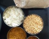 A picture of step 1 of Ragi idli.