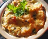 A picture of step 3 of Baingan Bharta.