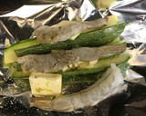 Foto del paso 1 de la receta: Paquetitos de calabacitas con camarones