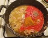 Une image de l'étape 5 de Poulet Curry au Lait de Coco.