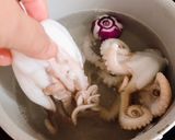 A picture of step 2 of Squid Tentacles with Orzo.