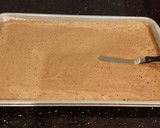A picture of step 9 of Chocolate Strawberry Ice Cream Cake Roll.