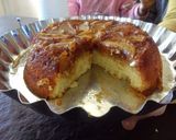 Foto del paso 9 de la receta: Torta invertida de manzana
