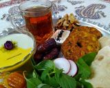 عکس مرحله 2 از دستور سینی افطار