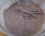 Dupla csokis, pudingos meggyes süti recept fázis 5 fotója