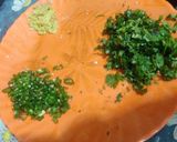 A picture of step 3 of Stuffed cauliflower wheat Paratha.
