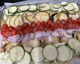 Foto del paso 2 de la receta: 565. Tarta salada de calabacín, berenjena y tomate (principal verdura)