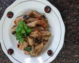 A picture of step 4 of WHOLE WHEAT PASTA so simple.