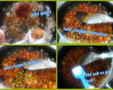 A picture of step 2 of Masala Bread.