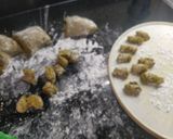 Foto del paso 3 de la receta: Ñoquis de calabaza y espinacas sin tacc