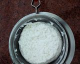 A picture of step 4 of Homemade Paneer.